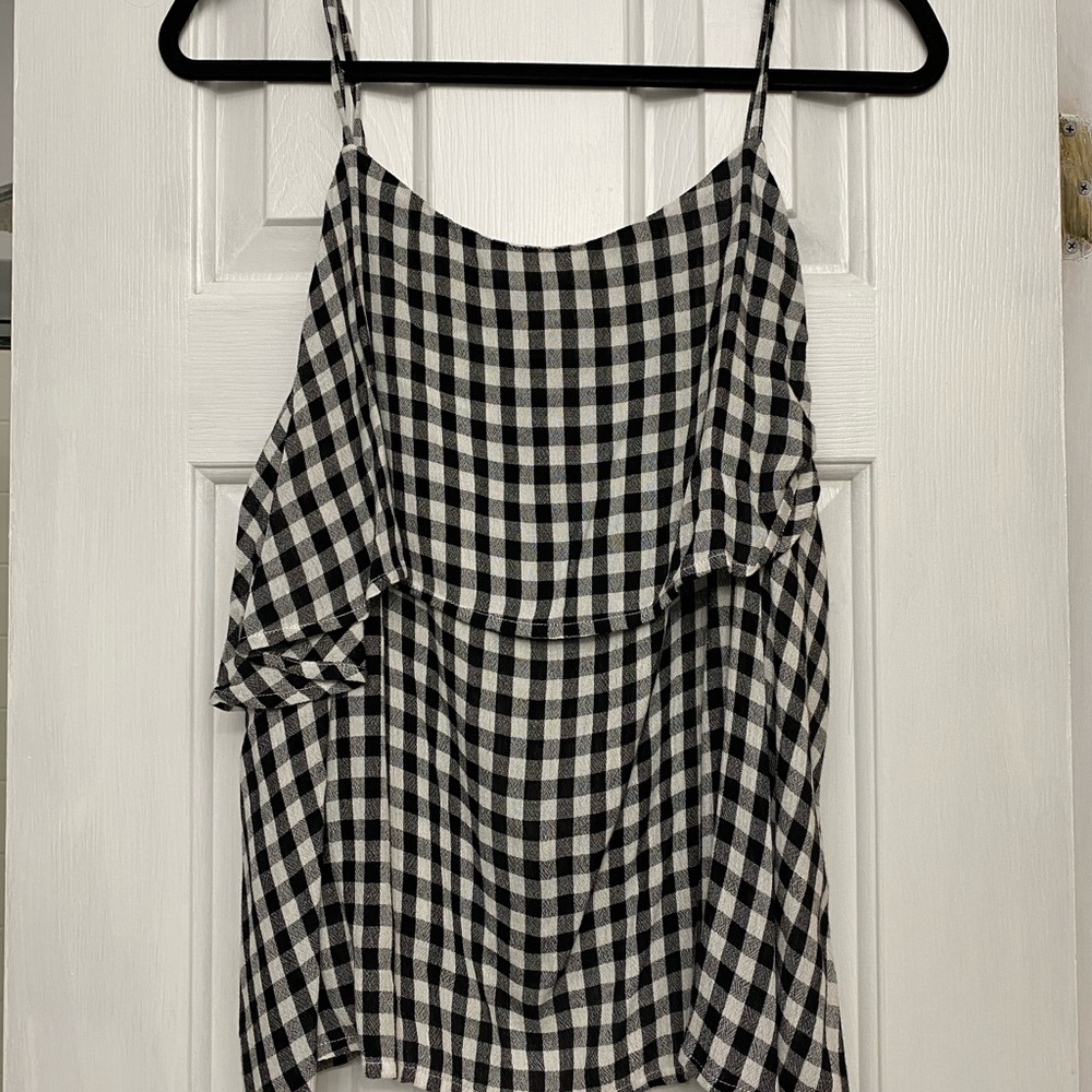 Checkered Tank Top